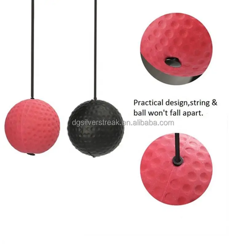 Boxing Fight Reaction Boxing Speed Ball Speed Reflex Ball with Headband  Fight Punch Ball For Fitness Gym Exercise Anti Stress