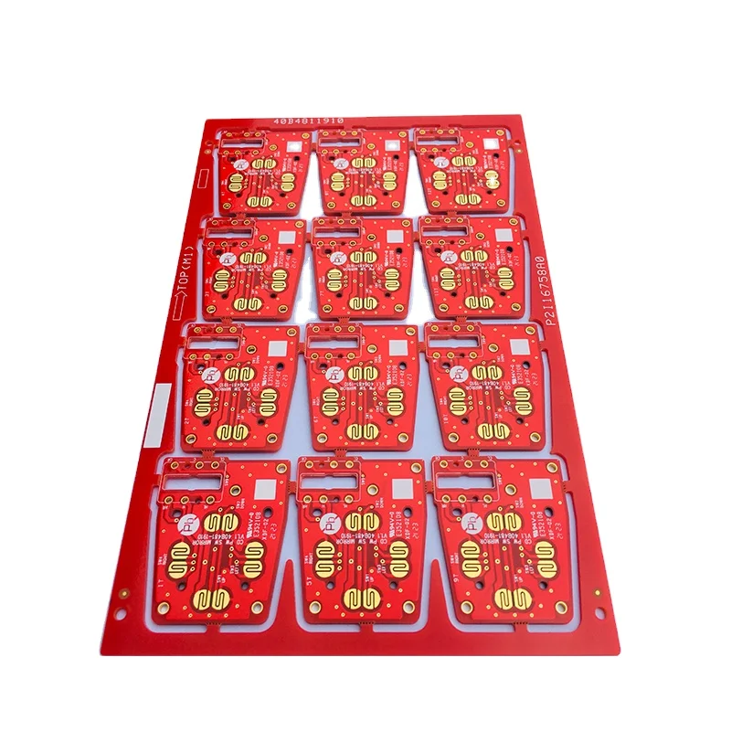 Automotive internal and external circulation system control circuit board double-sided board pcb manufacturer customization