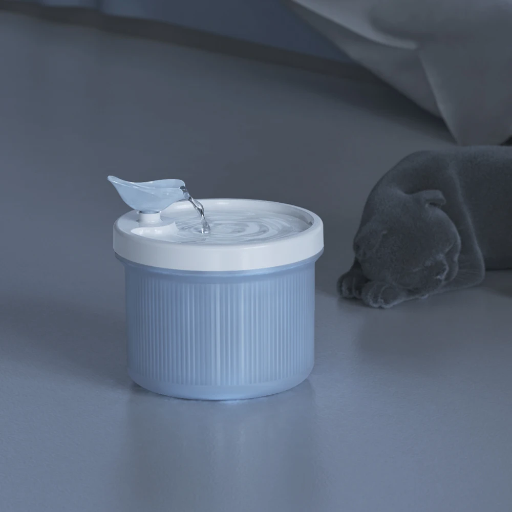 Spot Wholesale Customized Automatic Pet Water Feeder 2.5L Large Capacity Simple Control Low Noise Smart Cat Dog Water Fountain