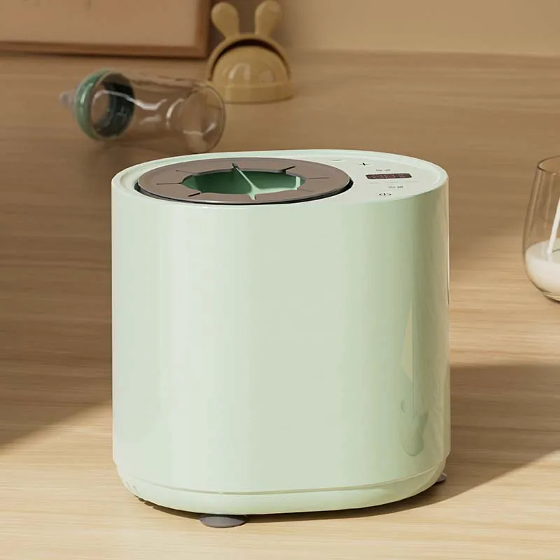 New ideas baby milk bottle Food grade silica gel portable rechargeable Rotary tea Electric baby bottle mixer Powder formula