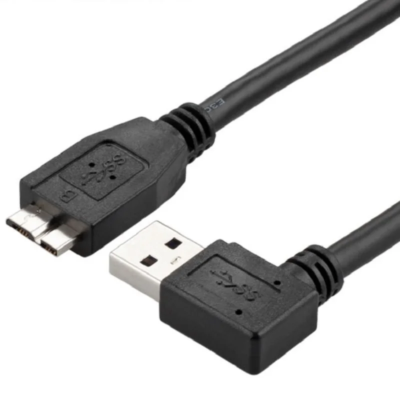 90 degree angle usb 3.0 am to usb 3.0 micro b cable