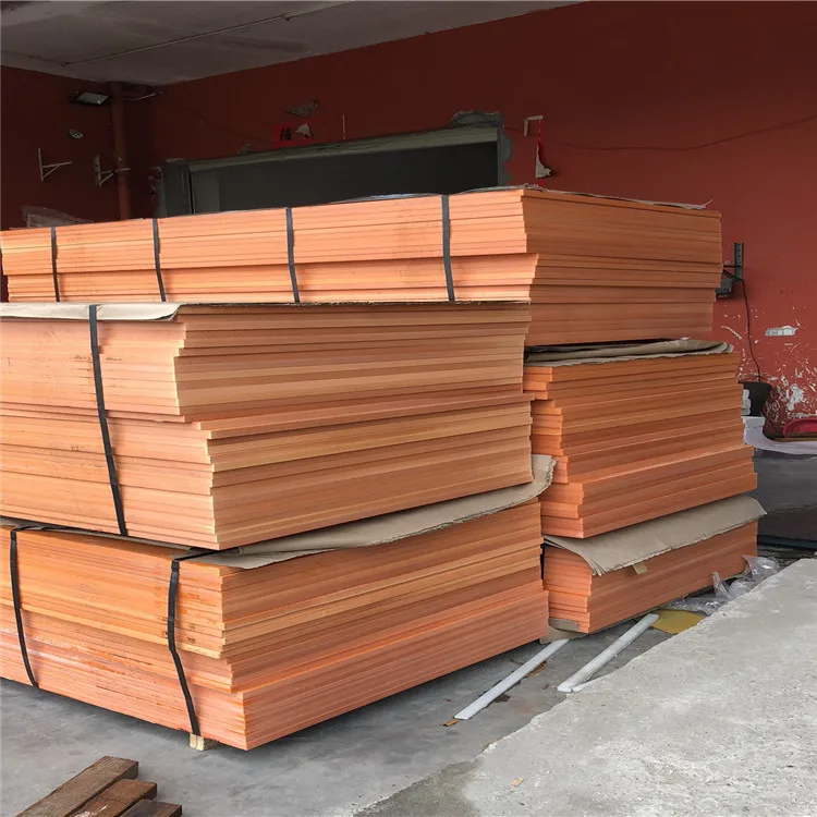 CNC Cutting Phenolic Laminate Sheet Phenolic ESD Black Orange Bakelite Sheet