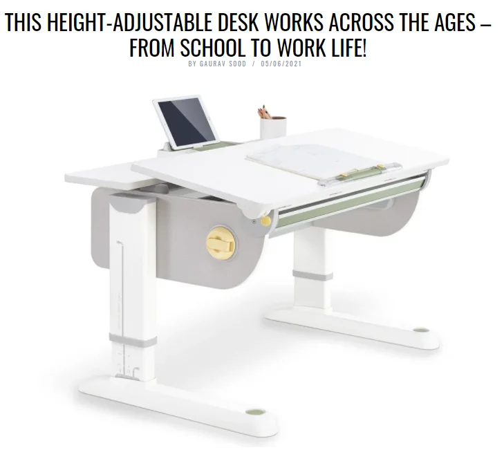 2M2KIDS YANKO Design Award Height Adjustable Children Table And Chairs For Kids And Students