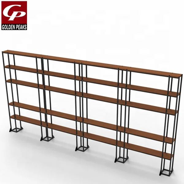 Custom metal garden plant potted 3-layer display shelf flower shop small flower pot storage display rack 06