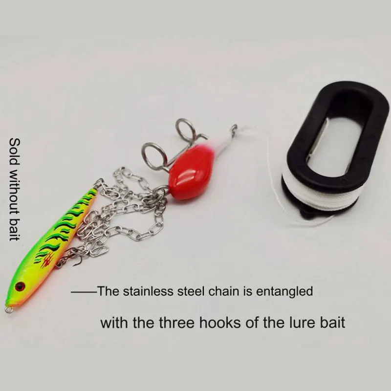 Get Back Wobbler Never Miss Bait Fishing Tackle Plug Snag Away