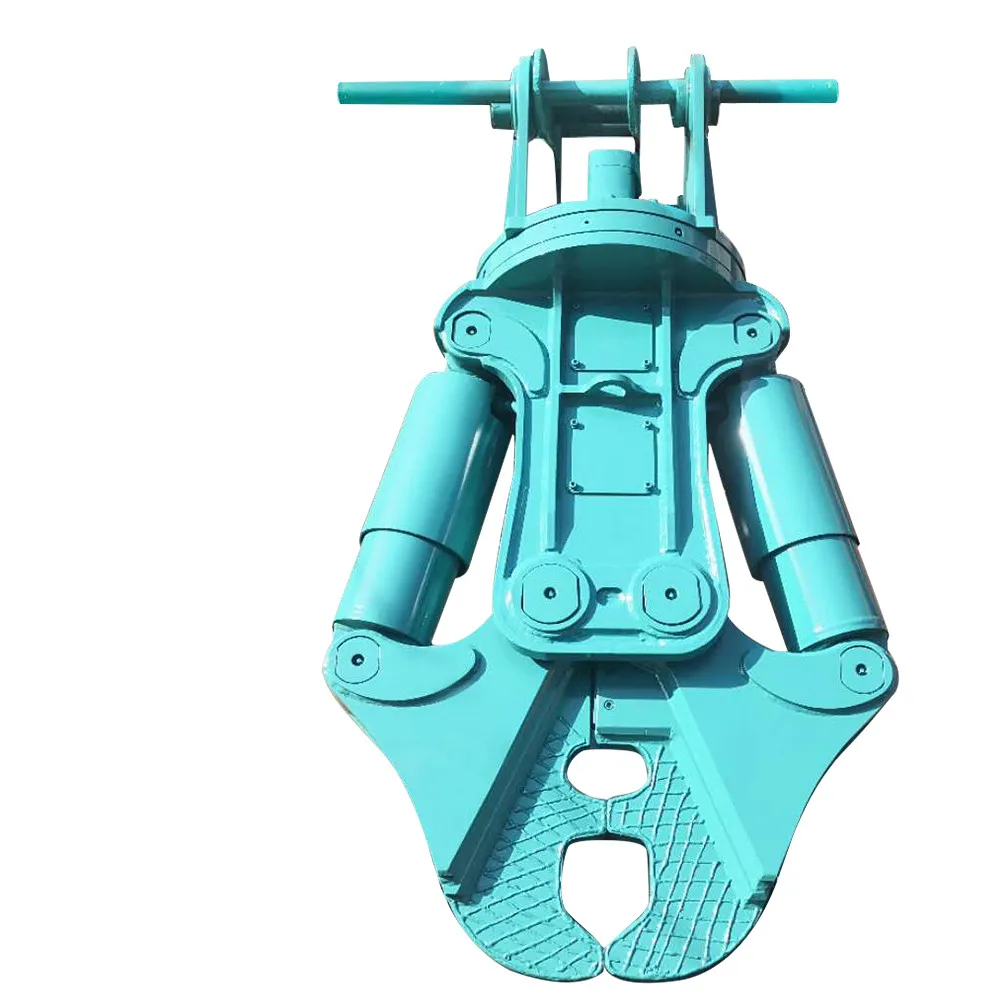excavator with scrap shear for cutting galvanized iron sheet for PC100-5 excavator