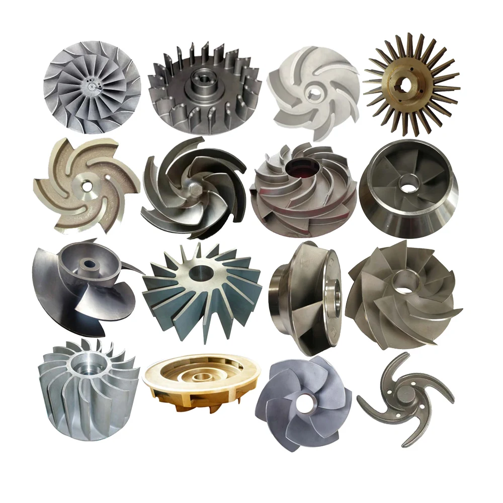 Custom OEM Customize 5 Axis Precision CNC Machining Machined Stainless Steel Aluminum Turbocharger Impeller
