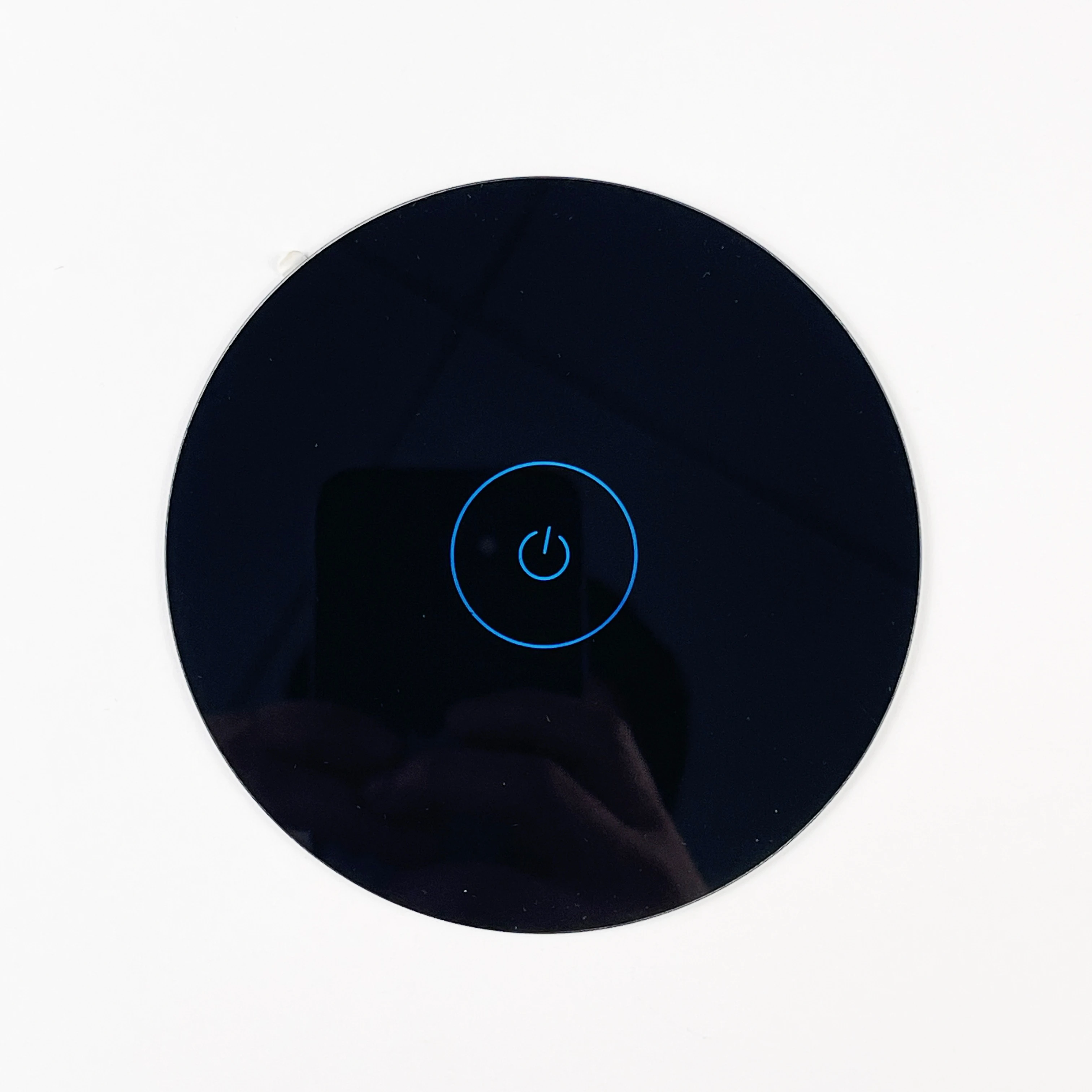 Custom charging pile tempered glass smart display protective screen black silk screen printing glass