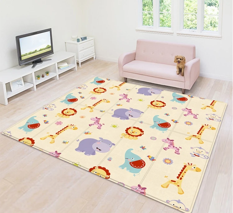 Безопасный детский игровой коврик с принтом, Домашний детский игровой коврик/