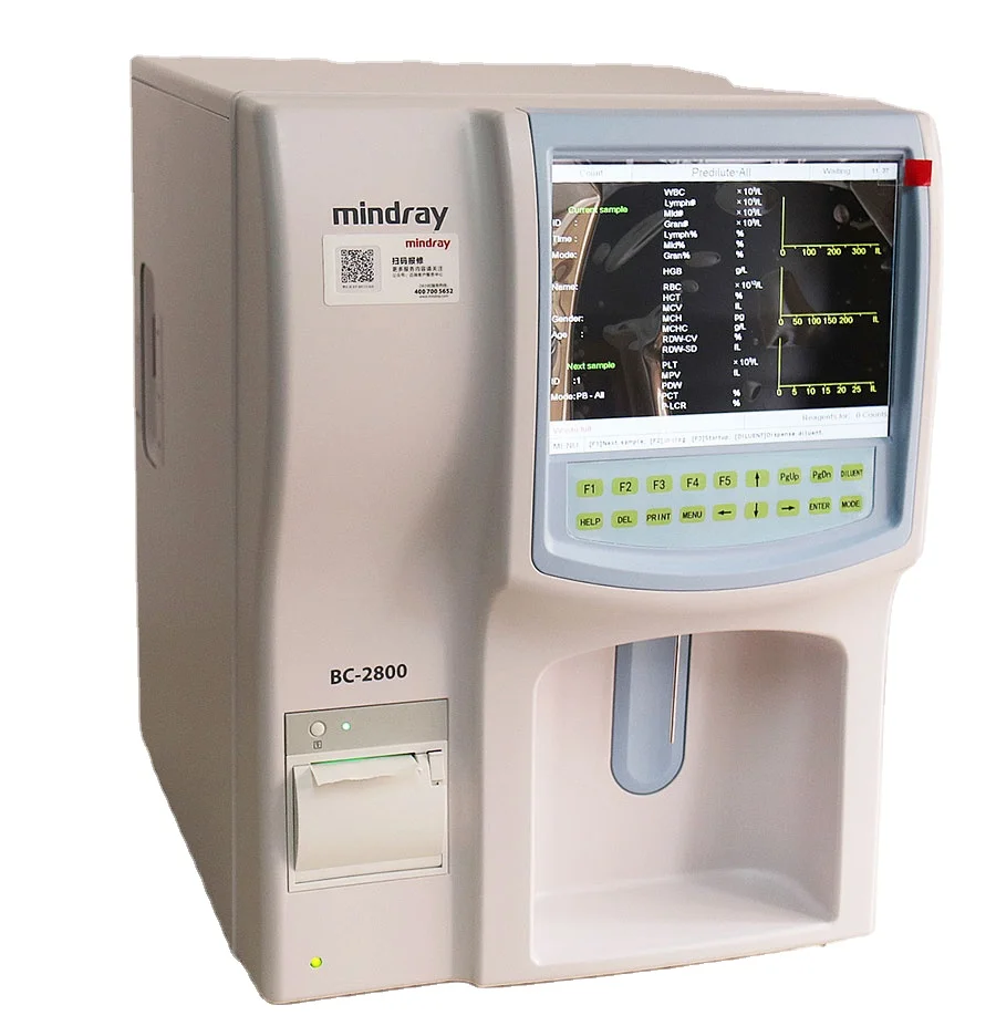 Оптовая Продажа Восстановленный Mindray BC-2800 совместный анализ гематологических химических веществ анализатор по