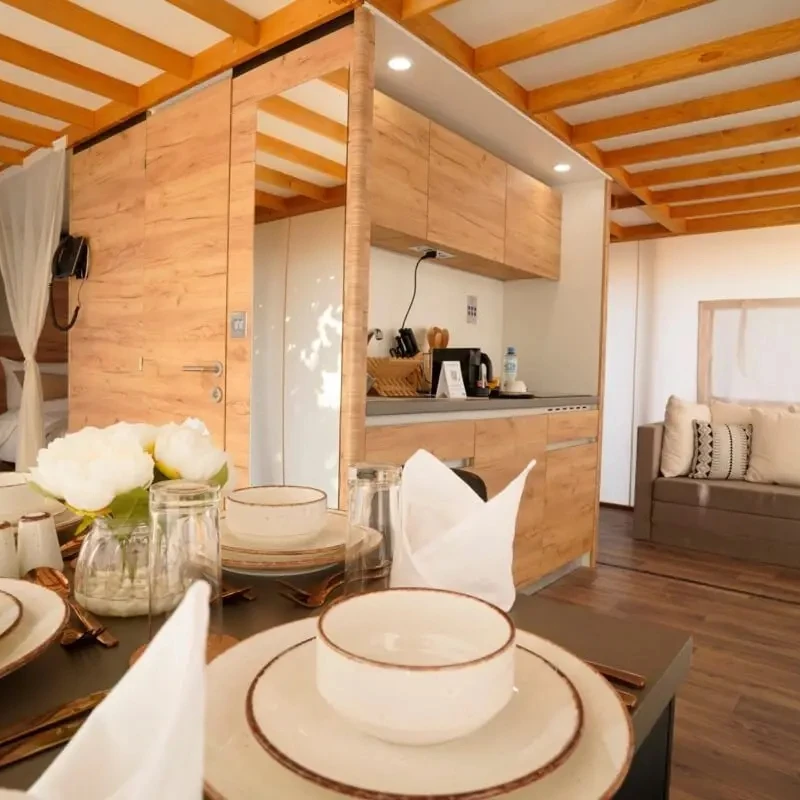 Large Luxury Glamping Safari Lodge Tent Waterproof Camping House