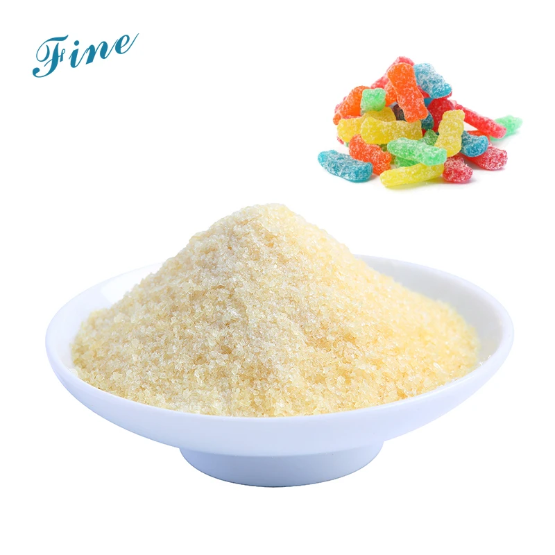 Hot Sale Good Quality Edible Gelatin Raw Material Food Additive For Sale
