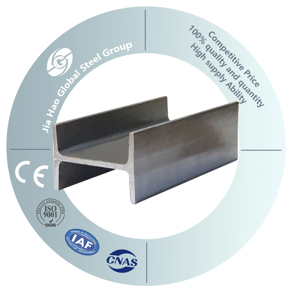 China manufacturer Iron Mild Carbon Steel Profiles I Beams Q235b Ss400 I beams For Sale