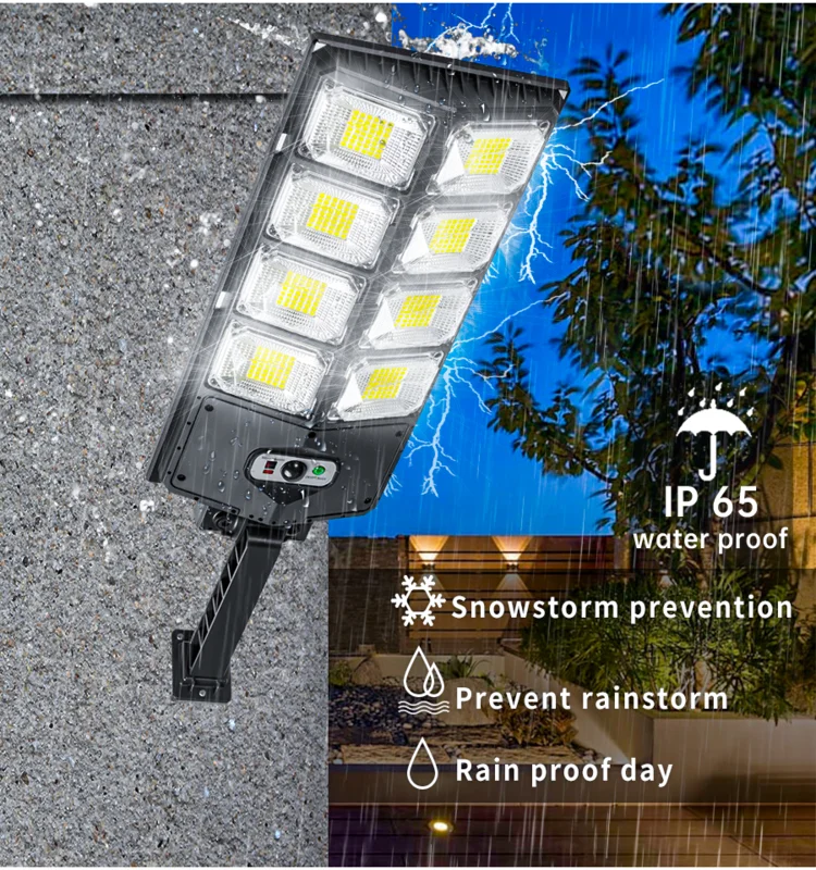 New Popular Outdoor LED Garden Road Waterproof Battery IP65 DC 6V Luces Led Solar Street Light