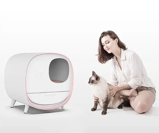  Hellomoon новый дизайн полностью закрытый туалет для кошек дезодорант брызгозащищенный кошачий Туалет