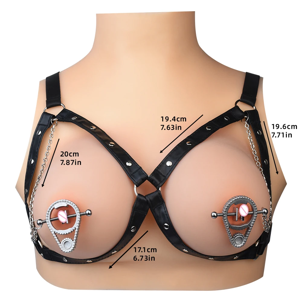Drop Shipping Metal Nipple Clamps With Chain Set Woman Nipple Clips Breast Bondage Restraint Slave Fetish Nipple Clamp Ring