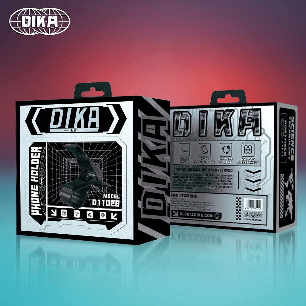 clip on adjustable cell phone holder for car dashboard mount phone holder One Hand Operation Clip Design Phone Mount