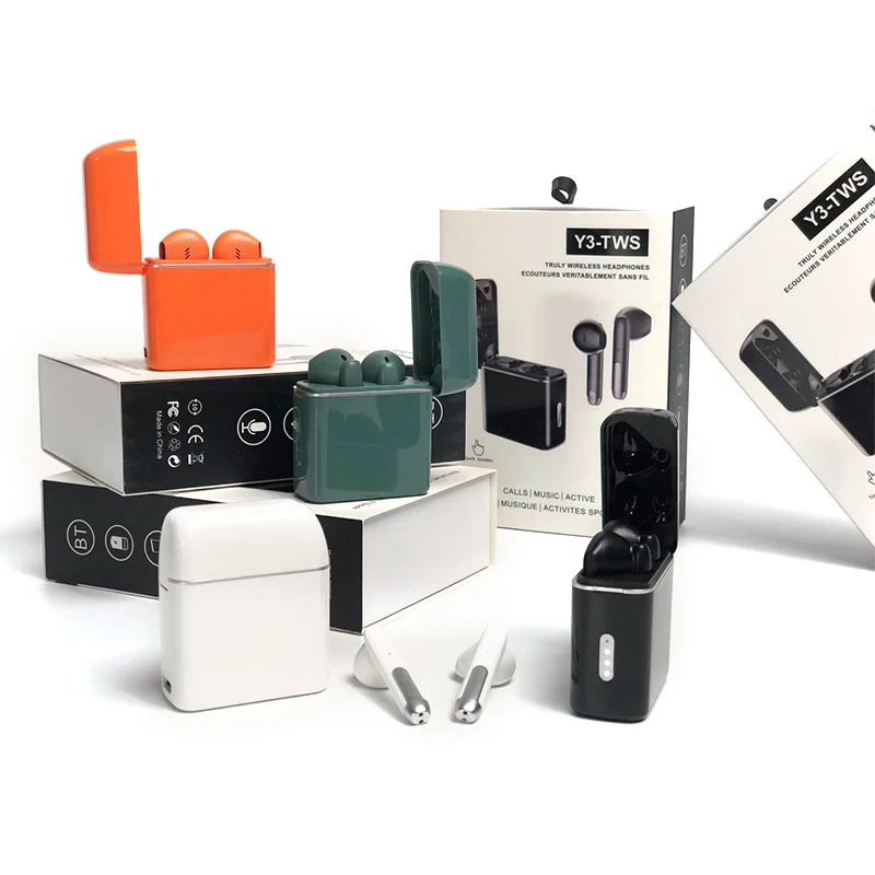Новые наушники bluetooth, беспроводная модель Y3 tws, легкая bluetooth-гарнитура