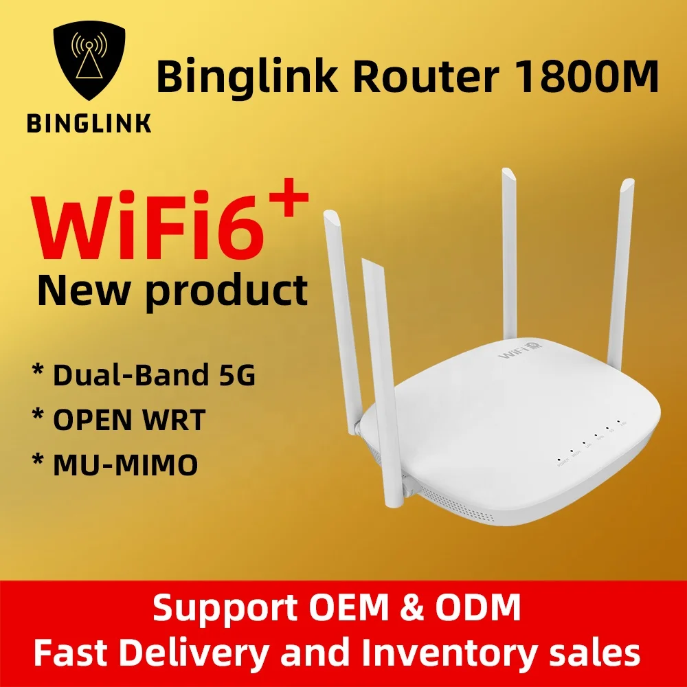 
New High Speed 1800Mbps Gigabit Wireless wifi 6 Routers 802.11ax 2.4G 5G Dual Frequency Wifi6 Mesh Router repeater 
