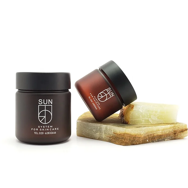 Матовые пластиковые банки для крема лица 30 мл