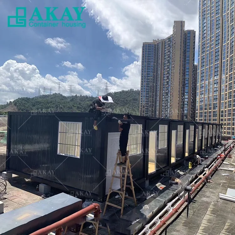 CE Certified Modern Modula 5 Bedroom Container House  Prefabricated Container House Germany