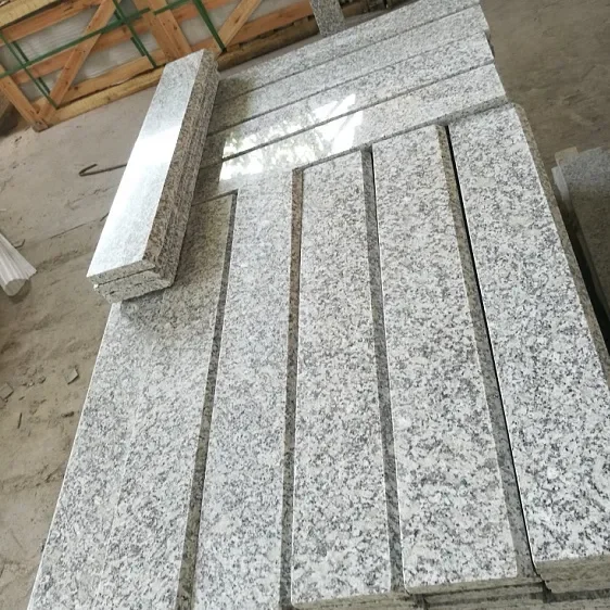 China manufacturing 602 light dark granite tile stone for wholesale