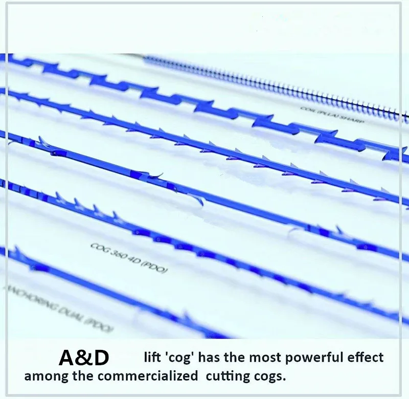 Top level hilos tensores pdo faciales thread pdo cog 21g 60mm 4D L blunt pdo threads