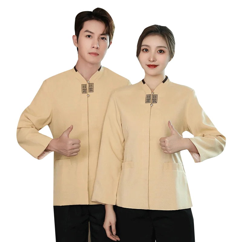 Современная униформа для уборки персонала ресторана высшего качества для уборки