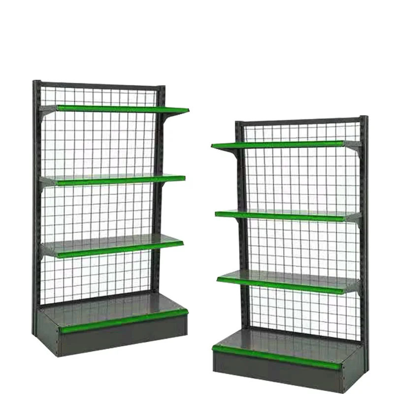 Luxury Version Of Modern Retail Store Gondola Shelves/One-Sided Hanging Basket Supermarket