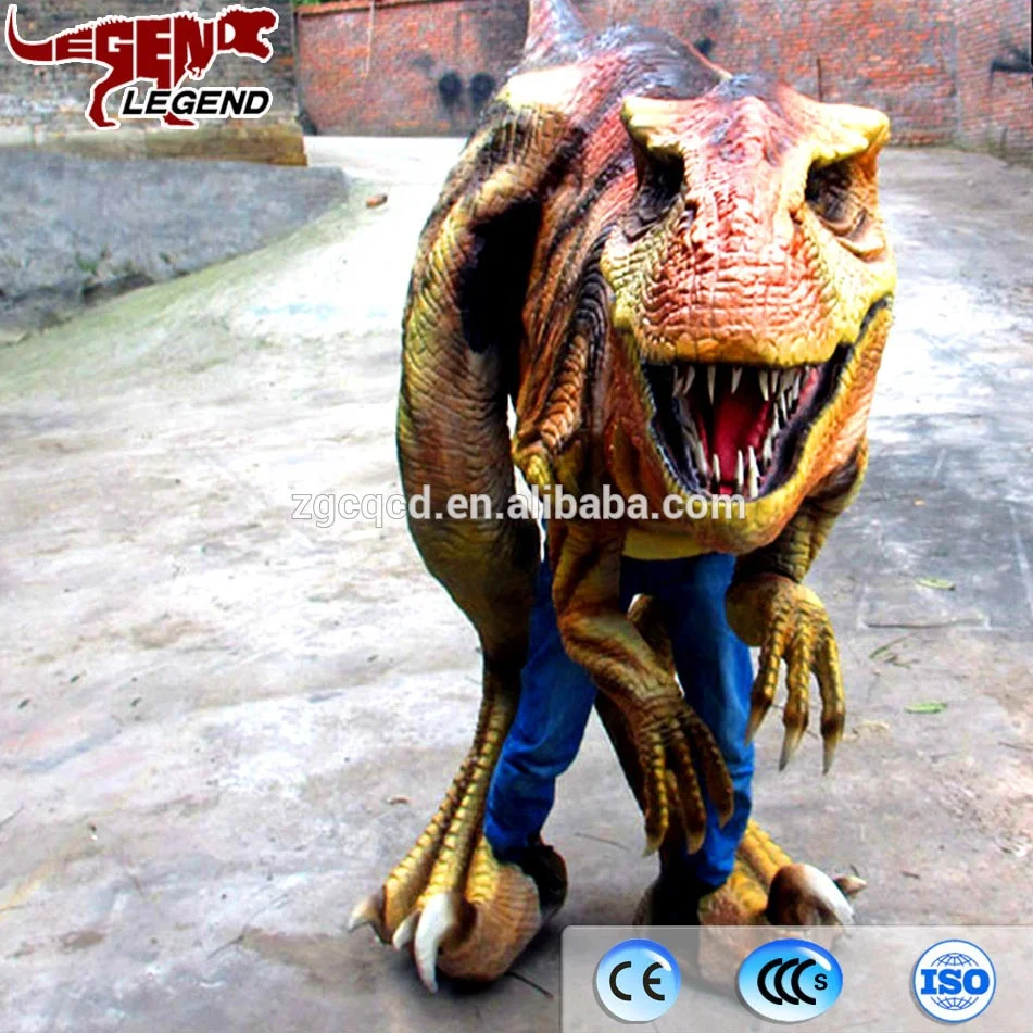 
Professional Rubber Life Size Dinosaur Costume From Zigong 