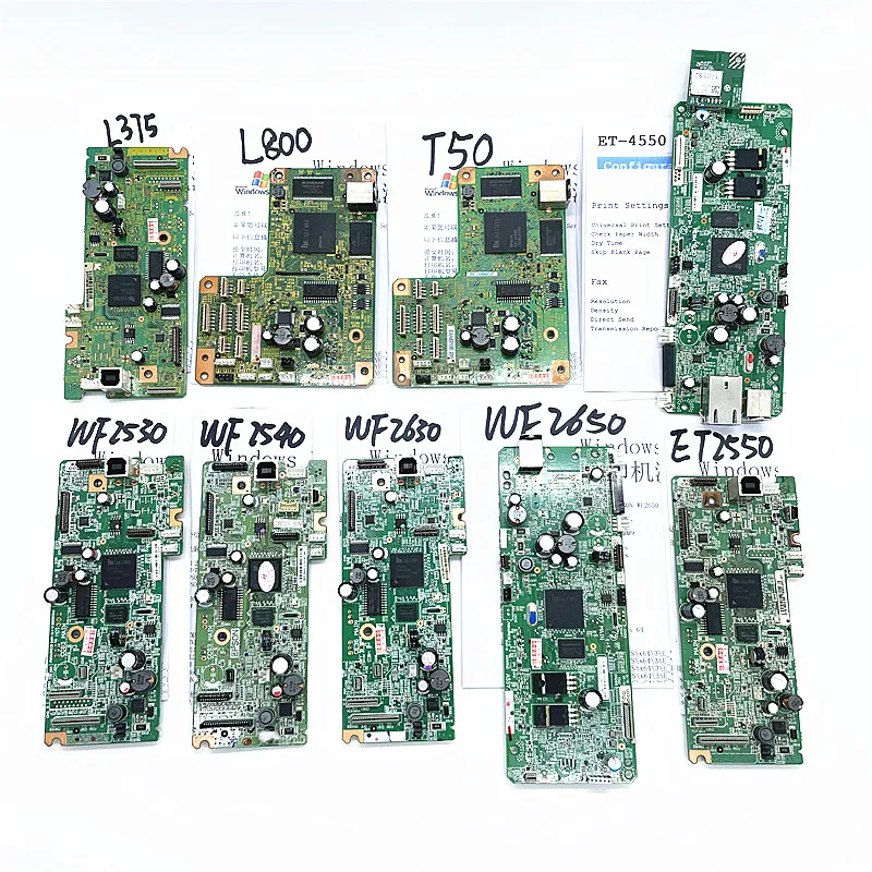 Original Refurbished Mainboard ET4550 Formatter Card 4550 Motherboard For Epson ET-4550 Inkjet Printer Parts Main Logic Boards