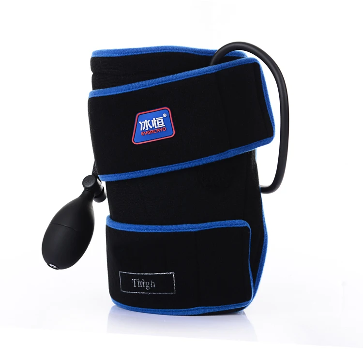 Compression Ice Pack for Knee Cold Therapy for After Knee Surgery and Pain Relief Inflatable Brace with Air Pump