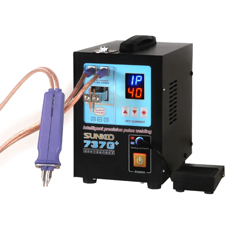  Новое поступление Sunkko 737G + 220V батарея точечной сварки 0 35