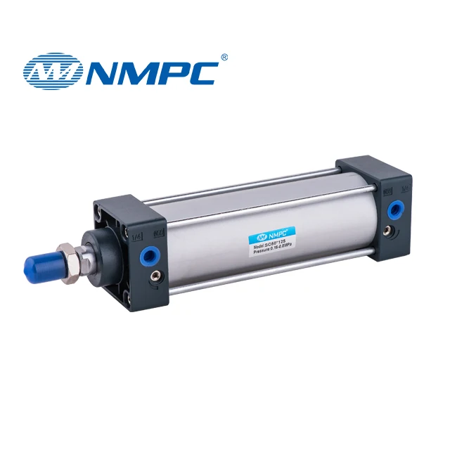 High Quality SC Series Aluminum Material Air Cylinder Double Acting Standard Pneumatic Cylinder