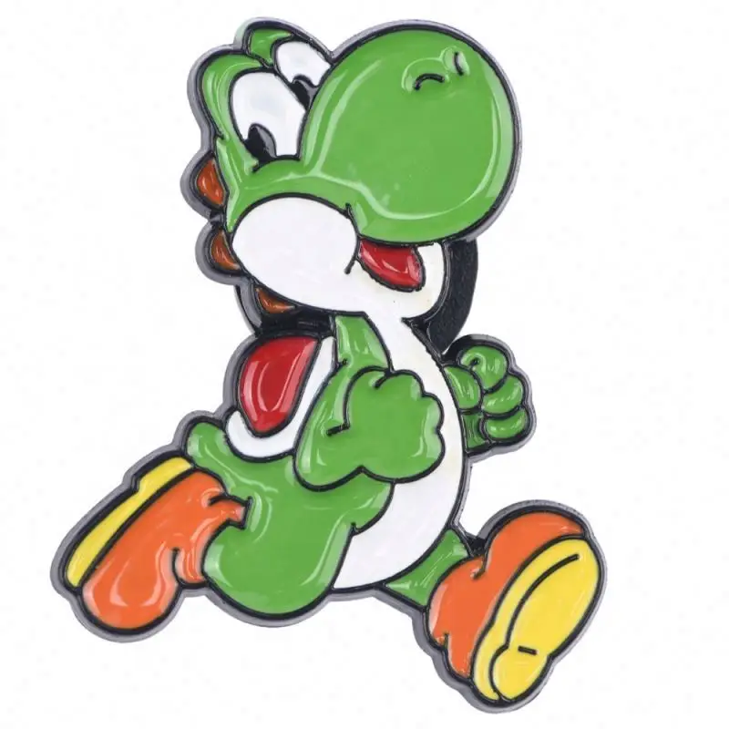 Custom Cartoon games logo pin brooch Metal cartoon enamel lapel pin for decoration