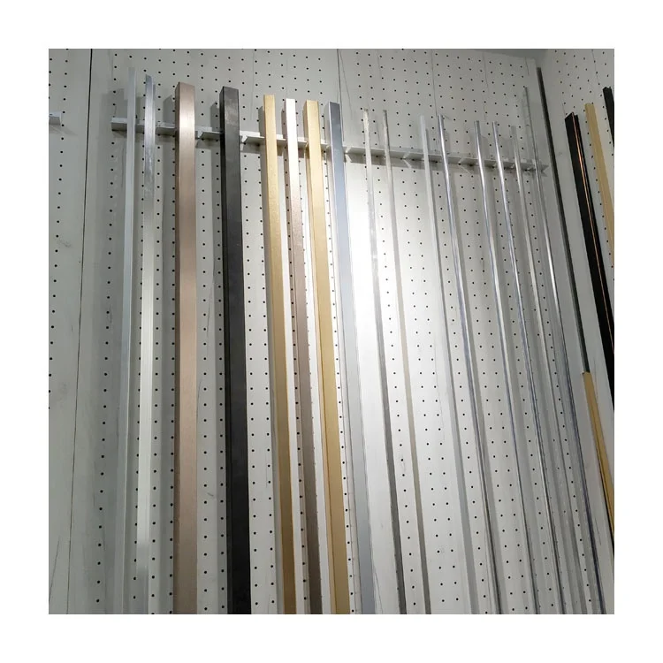 Aluminum Tile Trim Corner Profile For Led Strip Tile Edge Protection Trim