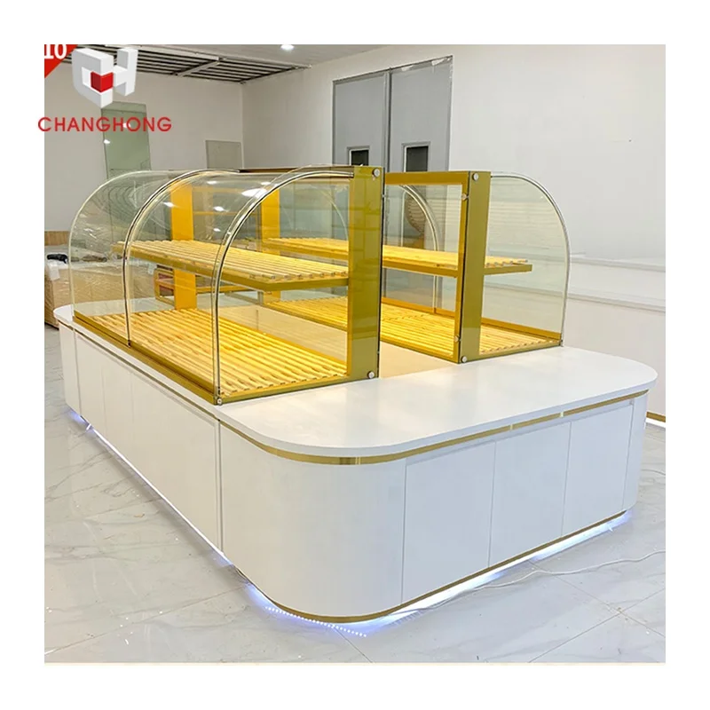 Витрина для тортов мебель хлебобулочных магазинов интерьерный дизайн магазин сладостей подходящие полки конфет витрина светильник магазина