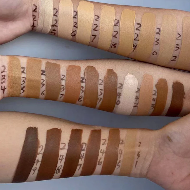 ARTMISS 12 Colors Makeup foundation Private Label Liquid Foundation Full Coverage Foundation