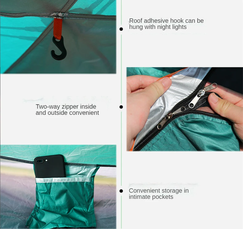 4 Person Customized Privacy Cheap Instant Auto Folding Portable Automatic Waterproof Canopy Outdoor Camping Pop Up Tent folding tent