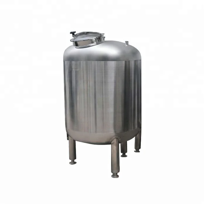 factory price SS304/SS316L fruit juice jam storage tank/ food industry storage tank with keep warm layer