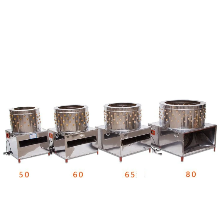 High Efficiency Chicken Plucker Machine Feather Automatic Poultry Hair Removal Machine