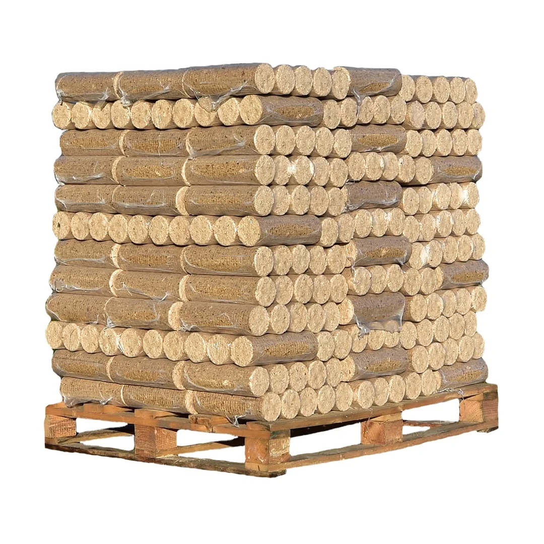 Premium Quality 6mm 15mm | Big or 10| Heat Fuel / Ruf Wood Briquettes (BSL Approved Ruf Wood Briquettes In 10kg package)