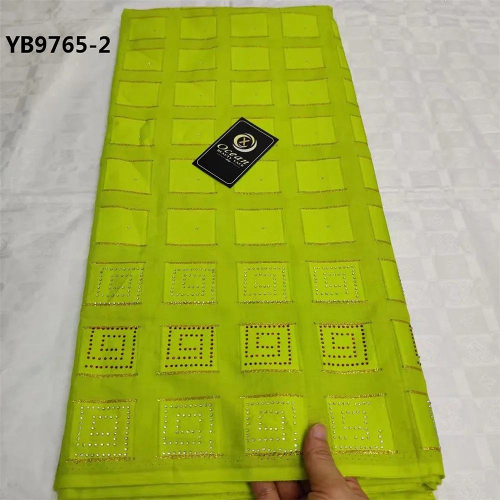 September promotion Deep green 3D african swiss voile lace voile suisse dentelle africain fabric