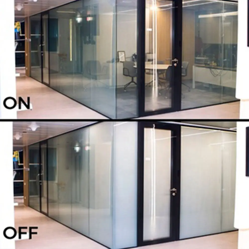 Electronic Switchable Smart Glass Film Self Adhesive Smart Glass Film Pdlc Film