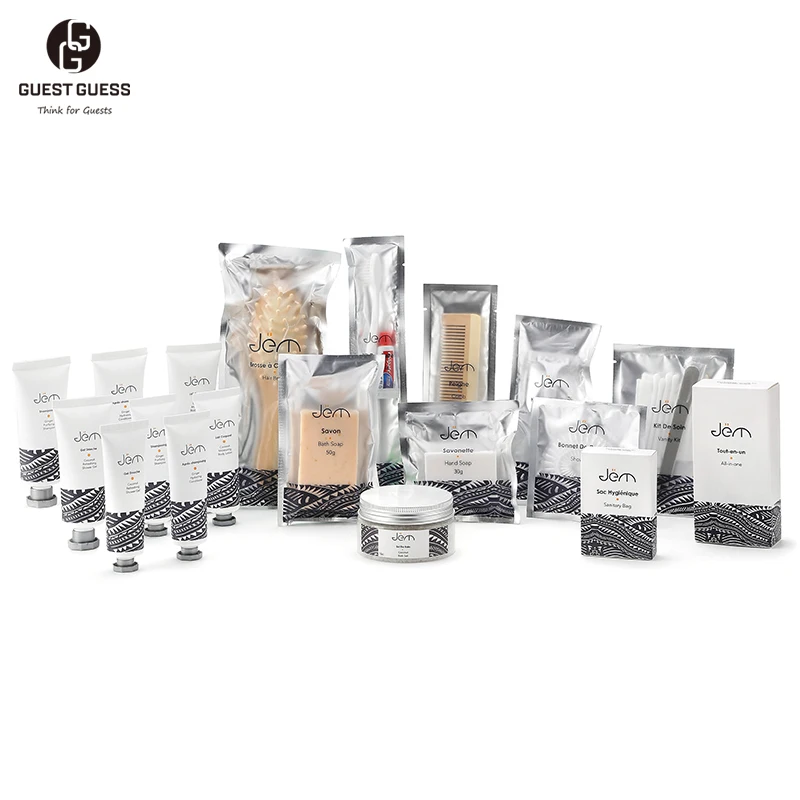 Luxury Custom Hotel Shampoo Amenity Set for Hotel Bath Supplies