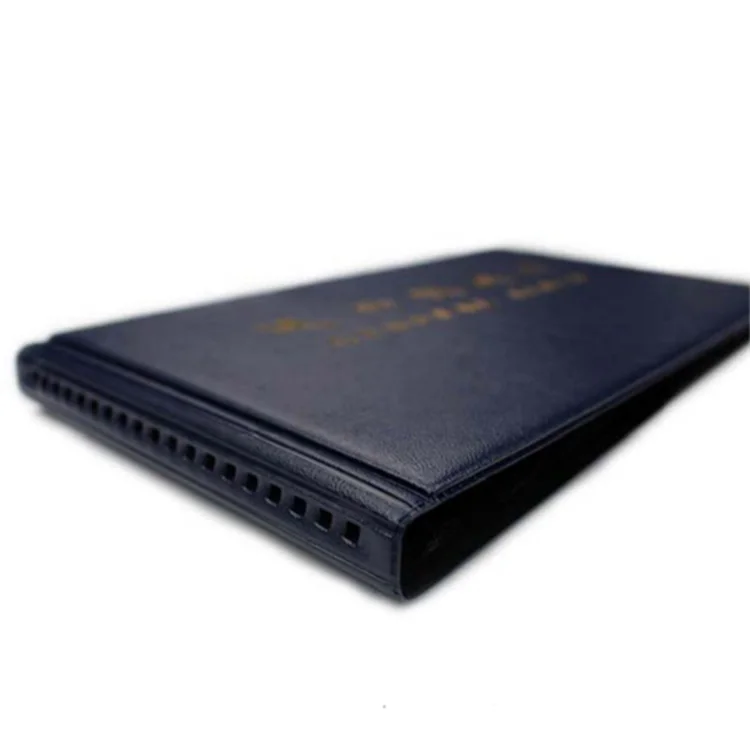 
Высококачественный альбом для коллекционирования цветных штампов на 20 страниц 