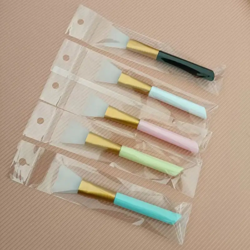 New Facial beauty tools application cosmetic makeup brush Face silicone mask brush