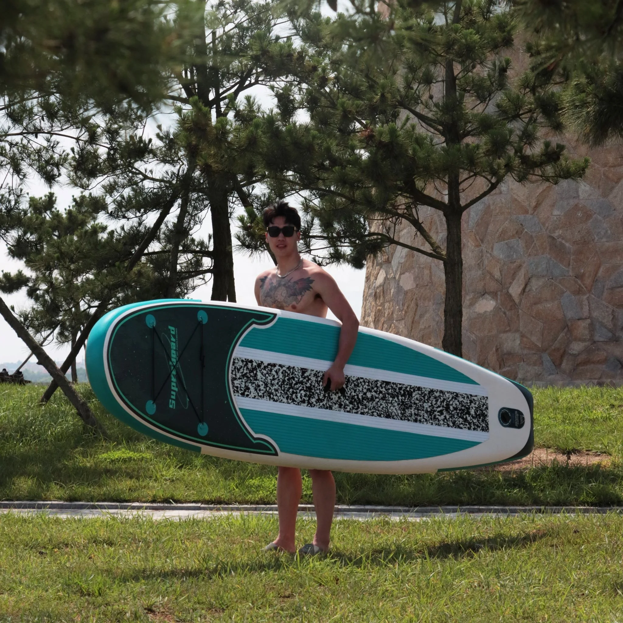 Drop shipping sup paddle board cheap surfboard sup inflatable paddling board kitesurf