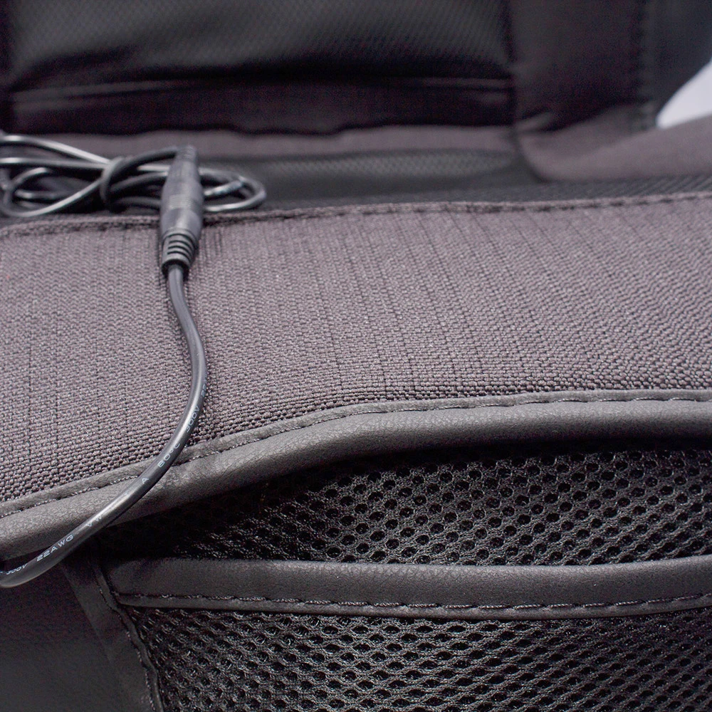 Wholesale comfortable cooling car seat cushion 12V customized breathable heated car seat cushions cooling/heated seat cover