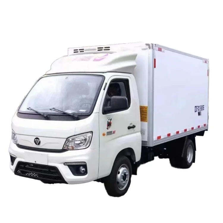 Direct Factory Supply Customizable Foton Small Box Refrigerator Trucks for Delivery Efficient Delivery Vehicles